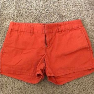Burnt Orange Gap Shorts